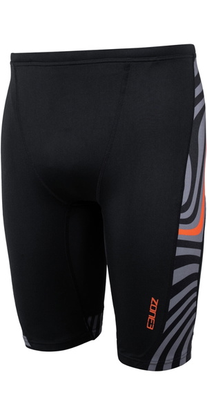 2025 ZONE3 Mens OWS Renew Jammer Shorts SW25MOWSJ101 - Black / Grey